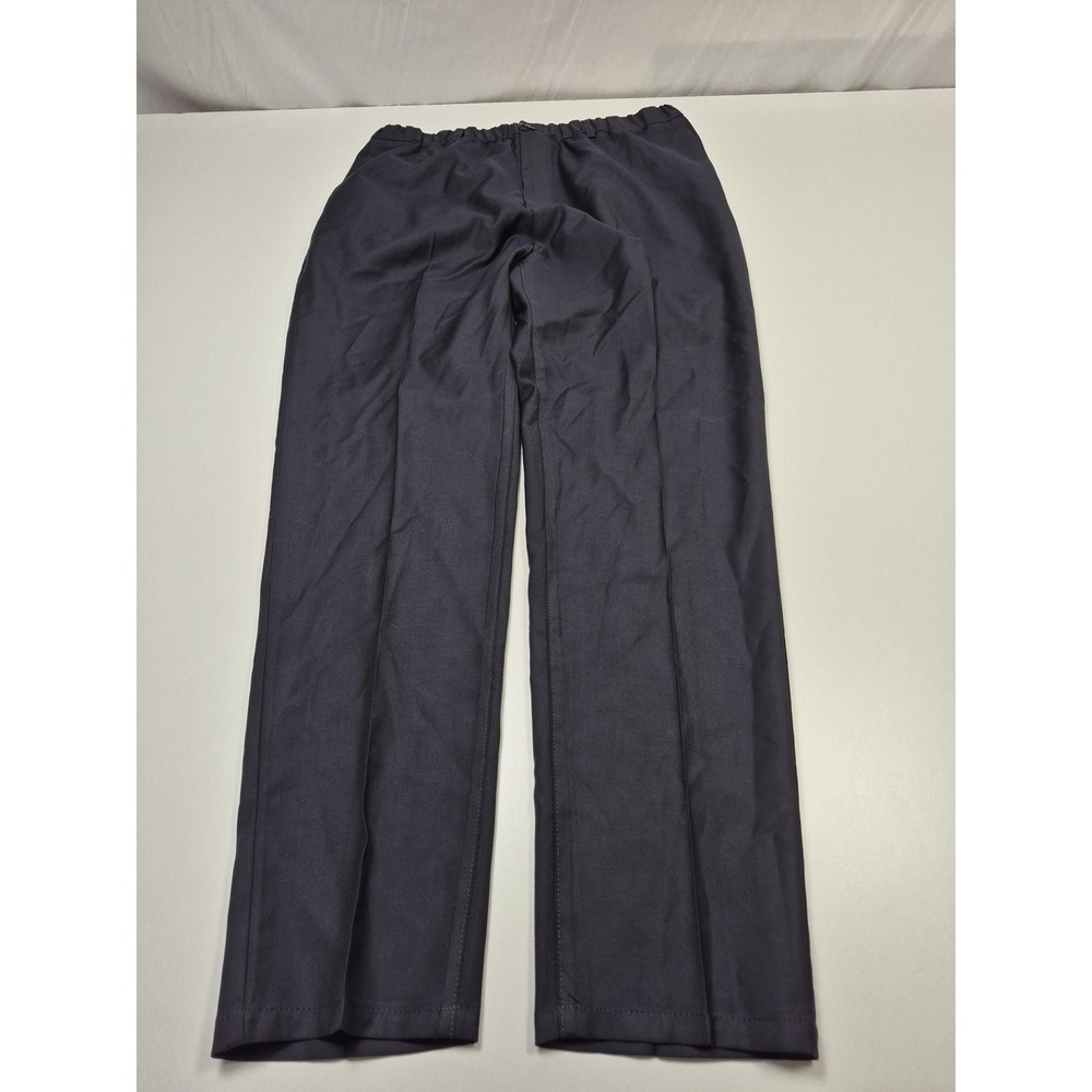 A Kind Of Guise Dress Pants Mens 36x30 Blue Wool Elastic Waist Lined Germany